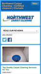 Mobile Screenshot of northwestcarpetcleaningservice.com